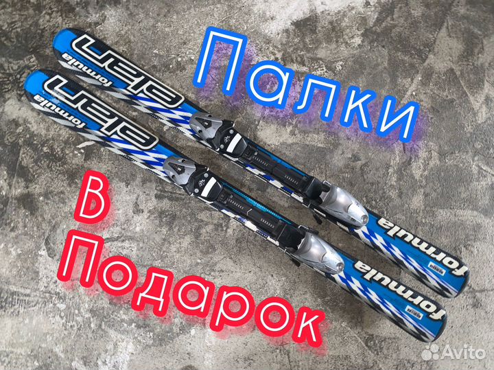 Горные лыжи 110 детские elan formula
