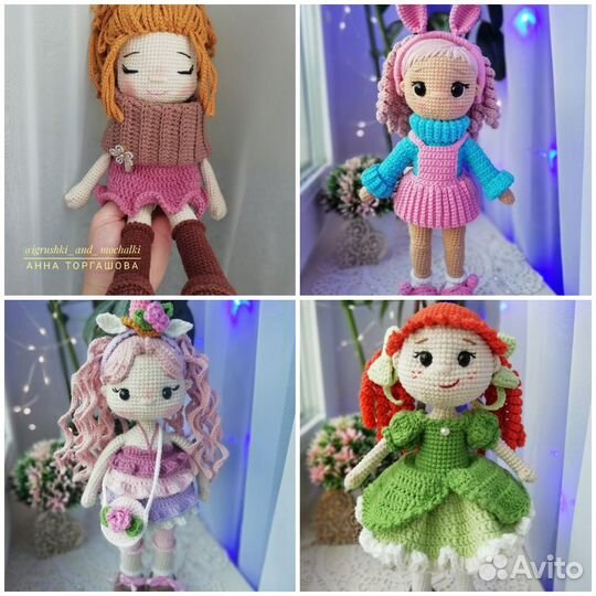 Игрушки вязанные ручной работы