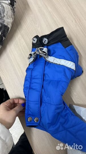 Комбинезон для собаки зимний размер М