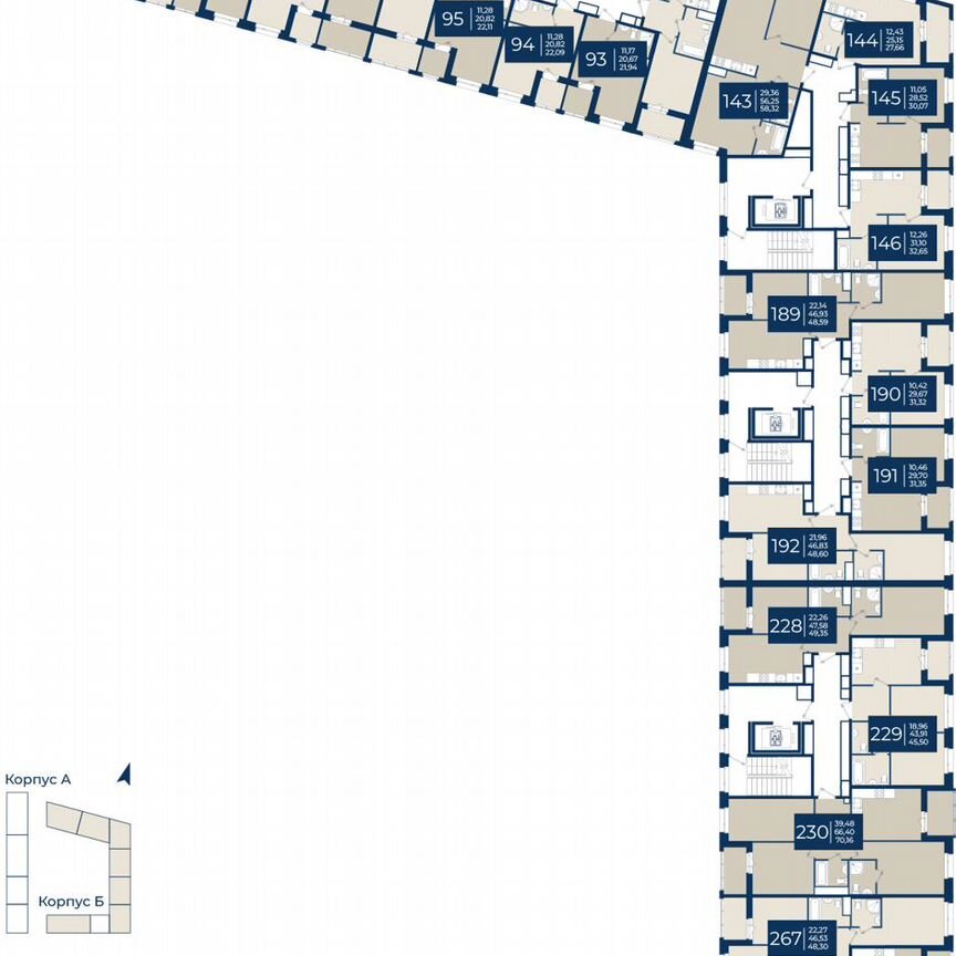 Квартира-студия, 21,9 м², 8/12 эт.