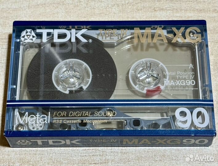 Аудиокассеты TDK MA-R и TDK MA-XG новые