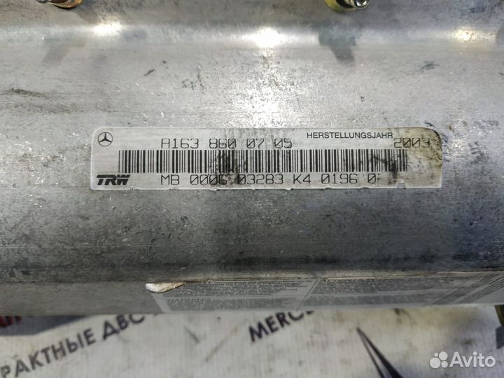 Подушка панели w163 Mercedes ML