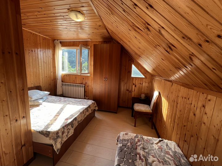 База отдыха с горячим бассейном и баней