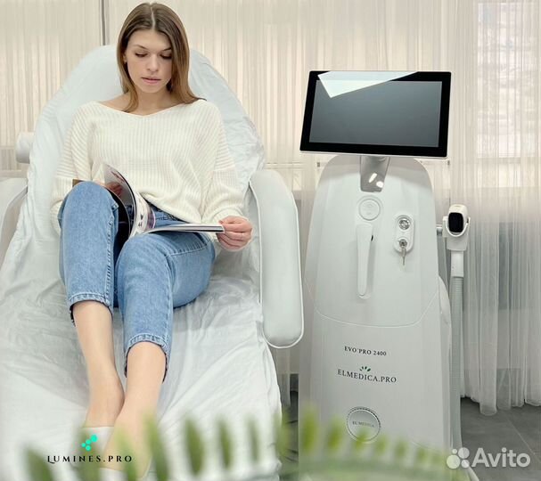 Диодный лазер для эпиляции люминес Макс Плюс 2000вт