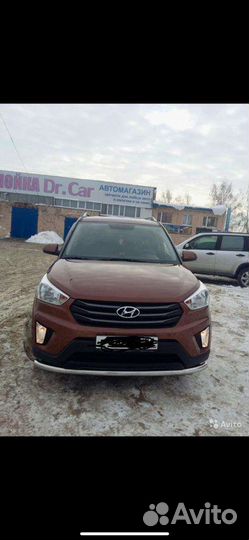Защита бампера Hyundai Creta 2017г