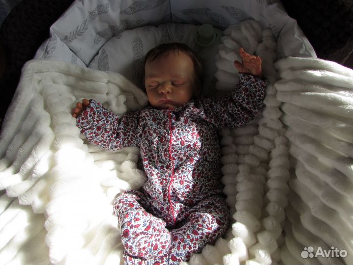 Кукла реборн ручной работы девочка