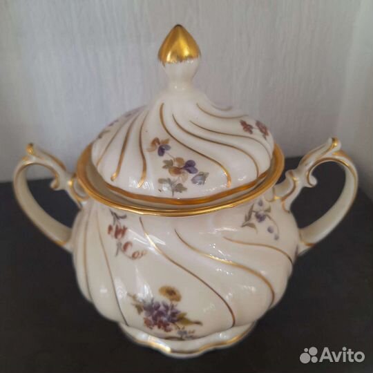 Антикварный чайно-кофейный сервиз