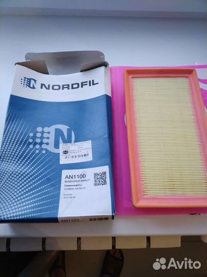 Воздушный фильтр солярис и киа