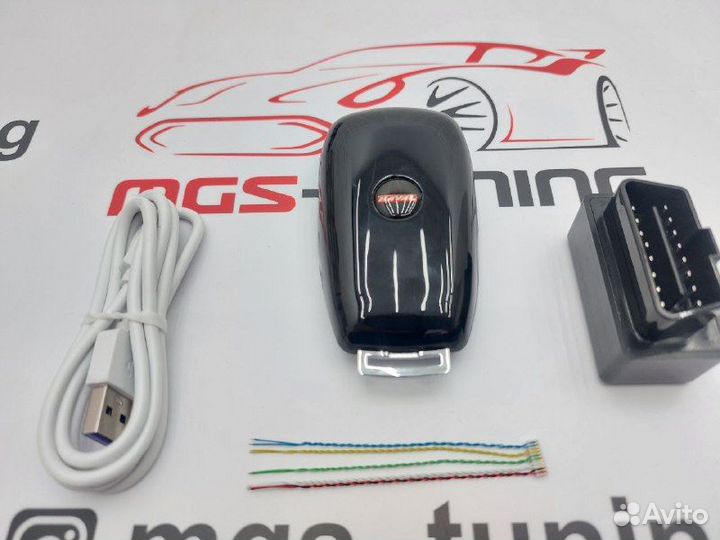 Смарт ключ Хавэйл стиль Мерседес серебристый