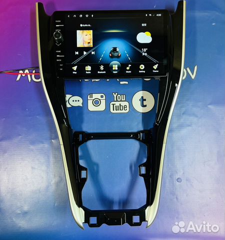 Мультимедиа android / Toyota Harrier 13+ / 10
