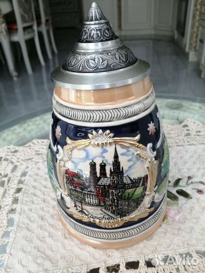 Кружка пивная с крышкой, Германия