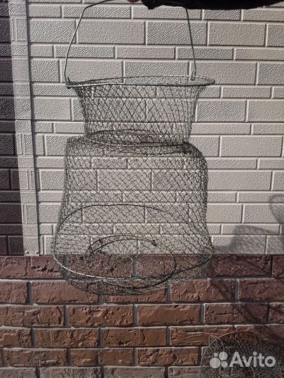 Садок рыболовный металлический 2 шт