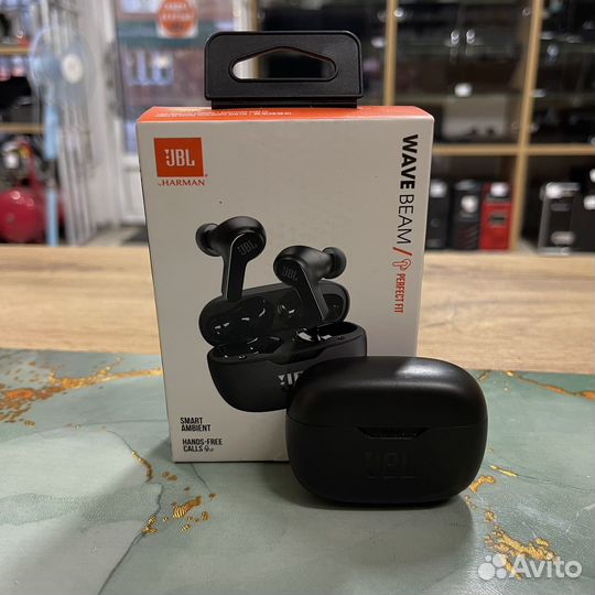 Беспроводные наушники jbl wave beam