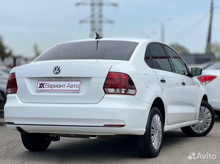 Volkswagen Polo 1.6 AT, 2020, 106 000 км