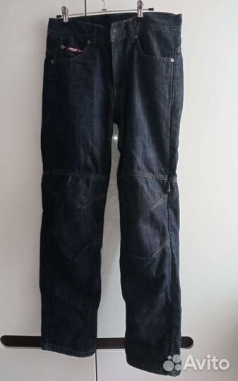 Мото джинсы мужские