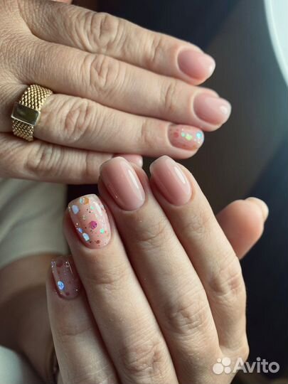 Маникюр с покрытием гель лак