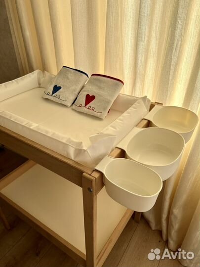 Пеленальный столик икеа сниглар, бук