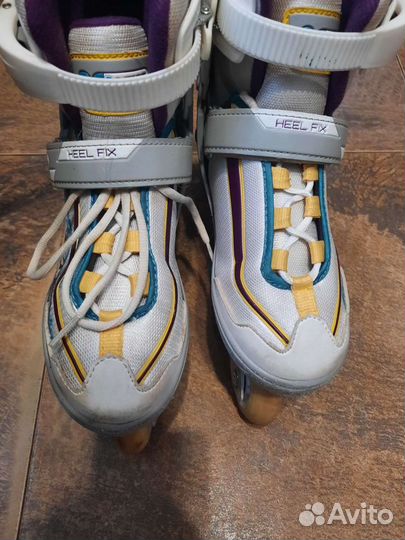 Роликовые коньки, р-р 31-36