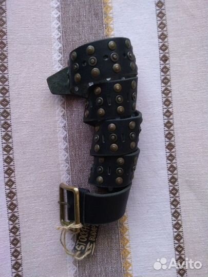 Ремень кожаный новый
