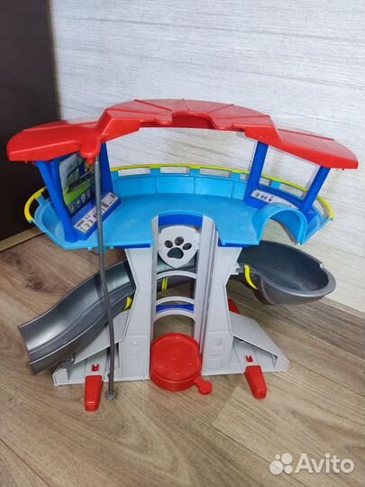 Трек парковка с лифтом щенячий патруль