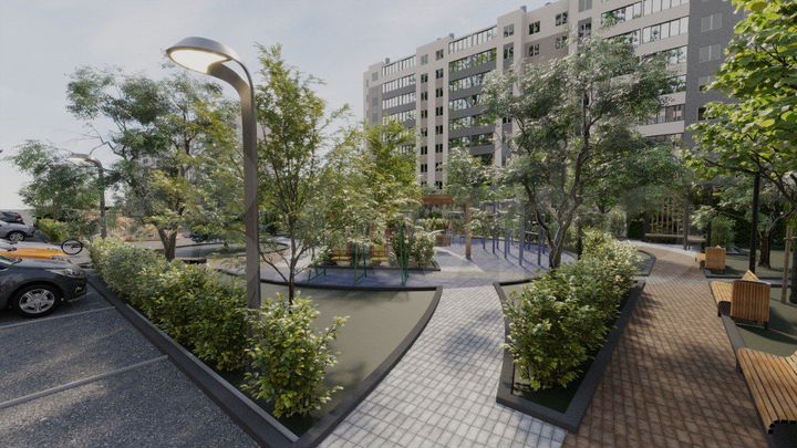 1-к. квартира, 44 м², 7/9 эт.