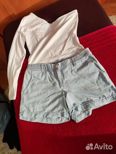 Шорты lacoste+ боди 42-44р