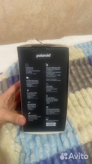 Polaroid Now Plus Instant Camera Black
