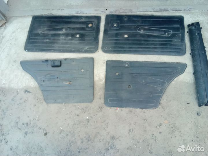 Обшивки дверей ваз 2107