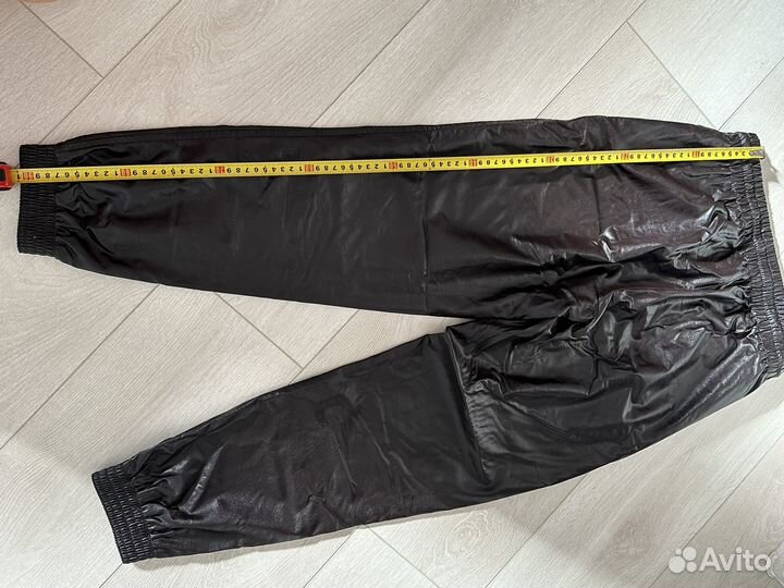 Кожаные брюки zara s
