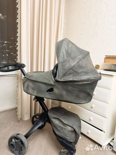 Коляска 2 в 1 Stokke xplory X black rich