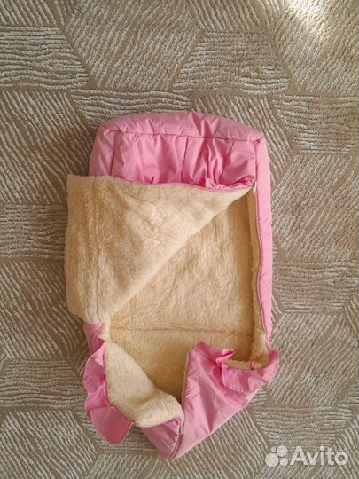 Теплый конверт в коляску