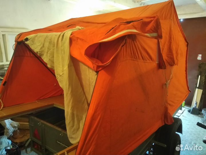 Палатка туристическая в прицеп