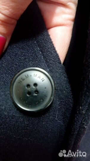 Пальто мужское H M