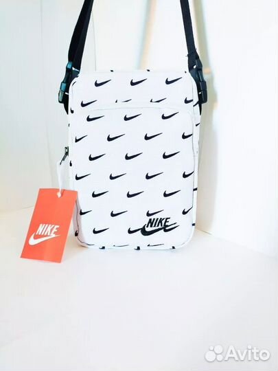 Сумка через плечо nike белая