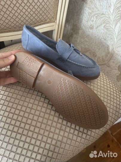 Мокасины с мехом