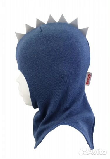 Демисезонная шапка-шлем