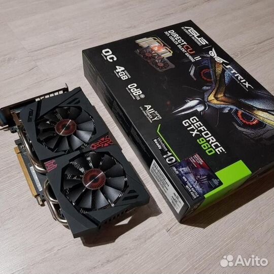 Asus geforce gtx 960 4gb strix