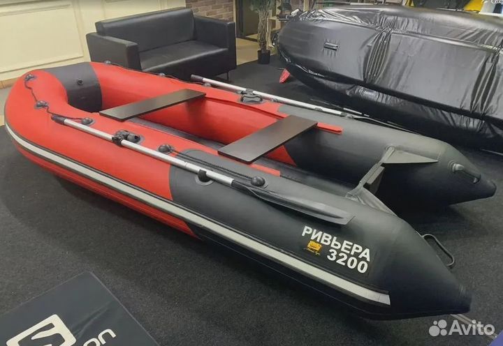 Лодка пвх Ривьера Компакт 3200 ск 