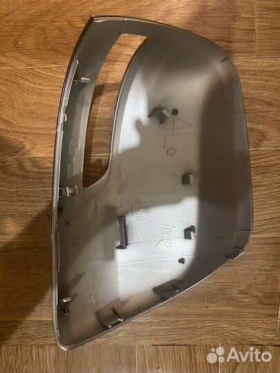 Накладка на зеркало Хромированное на Prado 150