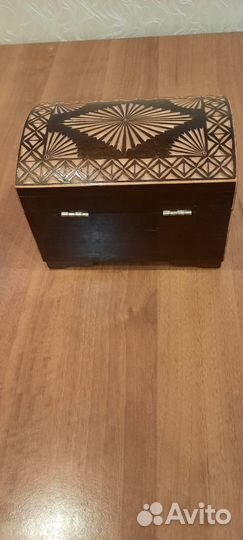 Шкатулка деревянная СССР