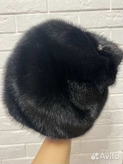 Шапка норковая женская новая