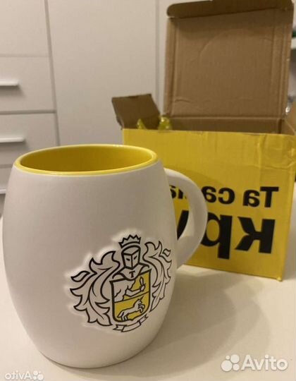 Кружка керамическая Тинькофф