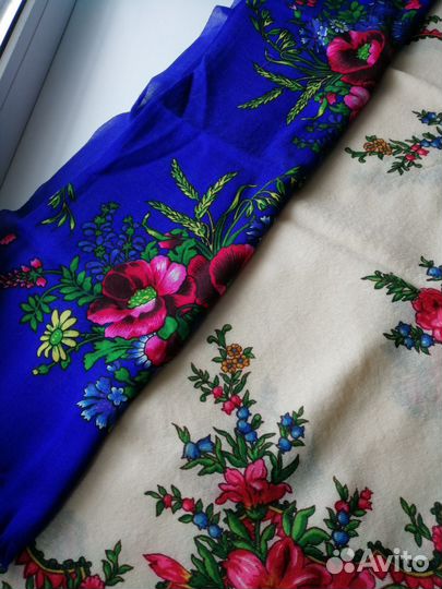 Платок шерстяной СССР