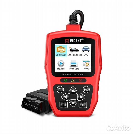 Автосканер Вася диагност с экраном для VAG