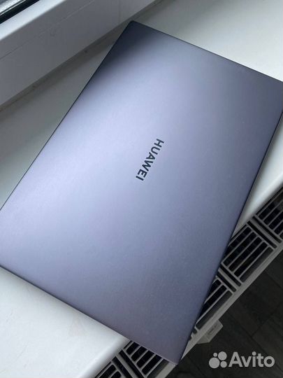 Ноутбук huawei matebook d 14 256 гб, Ryzen 5, Gray