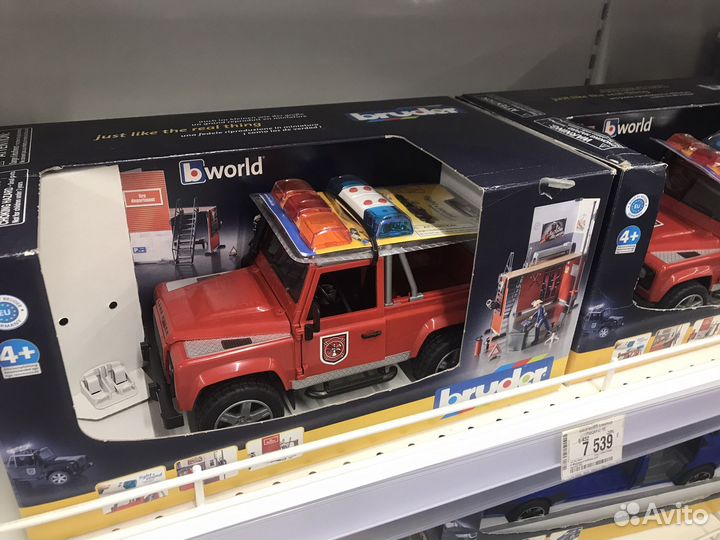 Джип Range Rover Brider Пожарный