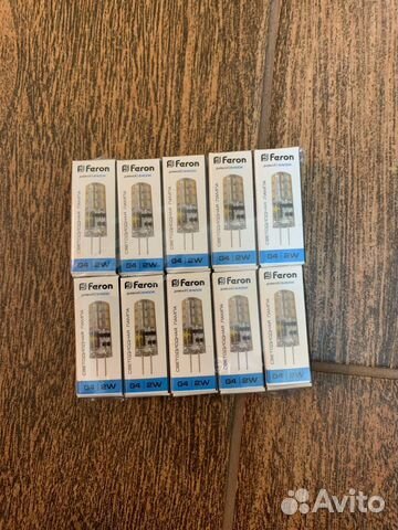 Лампа светодиодная Feron LB-420 G4 2W 6400K 25859