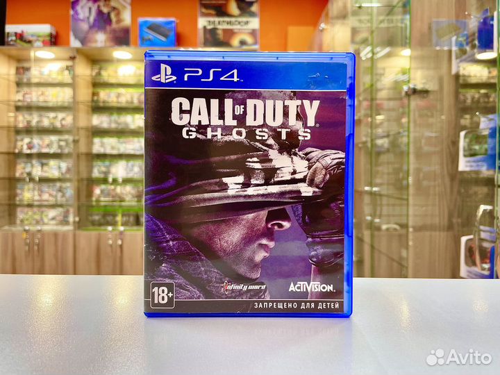 Call of Duty Ghosts PS4 диск