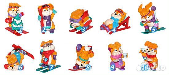 Киндер Зайцы 1996