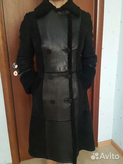 Дубленка натуральная женская 42 44